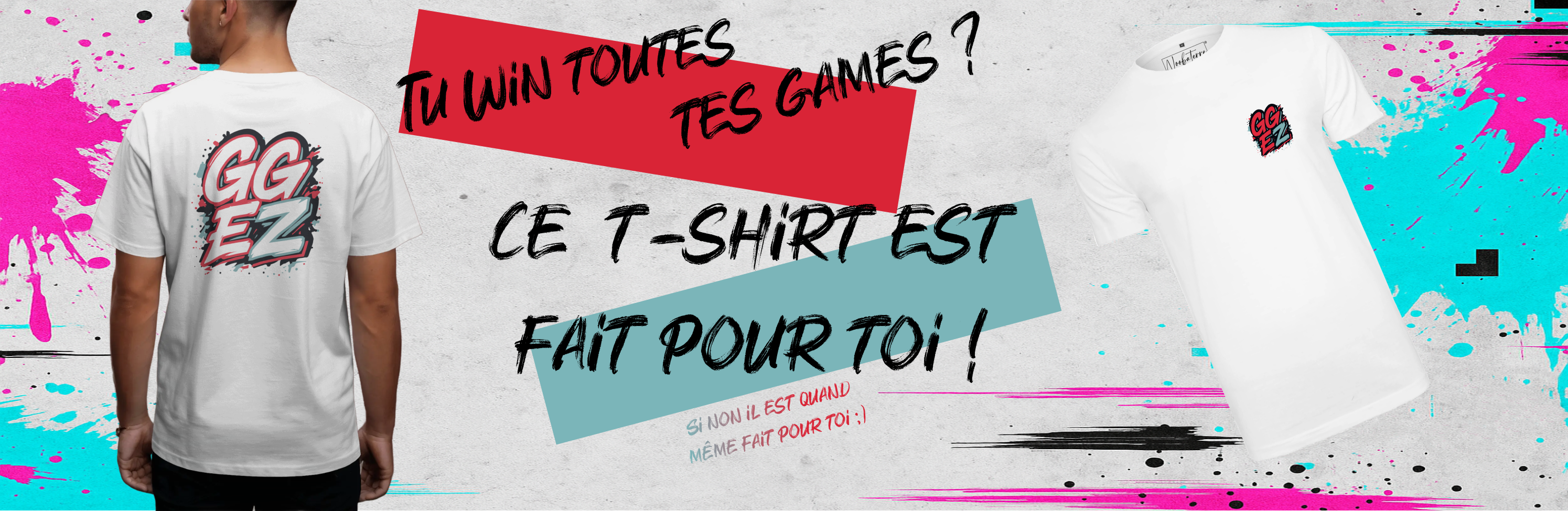 GG EZ - Le t-shirt qui parle pour toi !